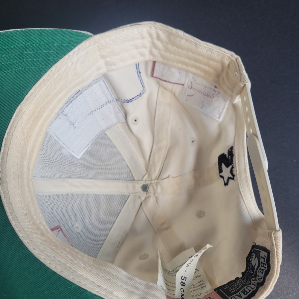 Acne Studios x Starter Hat Mens OS Cream Snapback Bla Konst Multi-Patch Cap - Picture 7 of 8
